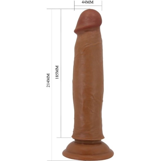Pretty Love KEON REALISTIC DILDO 21 CM BROWN