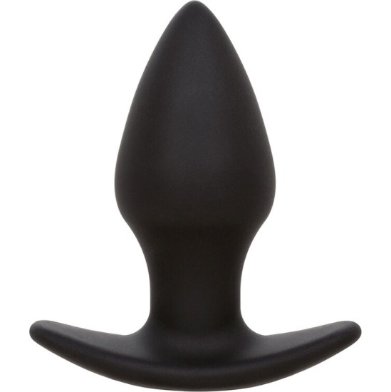 Calexotics ROCK BOTTOM PERFECT ANAL PLUG 10 VIBRATIONS SILICONE BLACK