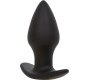 Calexotics ROCK BOTTOM PERFECT ANAL PLUG 10 VIBRATIONS SILICONE BLACK