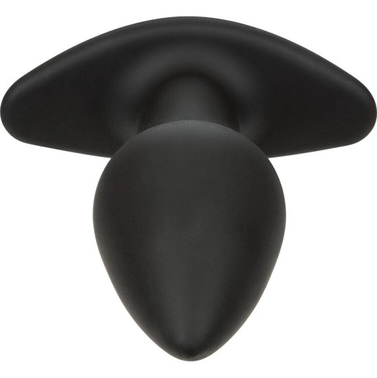 Calexotics ROCK BOTTOM PERFECT ANAL PLUG 10 VIBRATIONS SILICONE BLACK
