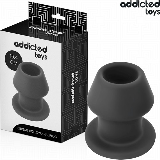 Addicted Toys EXTREME HOLLOW ANAL PLUG SILICONE SIZE L 10.4 CM