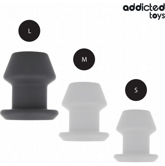 Addicted Toys EXTREME HOLLOW ANAL PLUG SILICONE SIZE L 10.4 CM