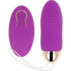 Ohmama Stimulating OHMAMA - REMOTE CONTROL VIBRATING EGG 10 SPEEDS PURPLE