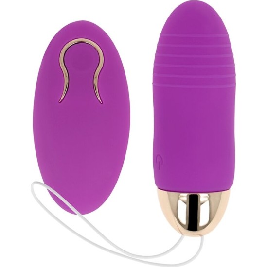 Ohmama Stimulating OHMAMA - REMOTE CONTROL VIBRATING EGG 10 SPEEDS PURPLE