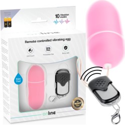 Online REMOTE CONTROL VIBRATING EGG L PINK