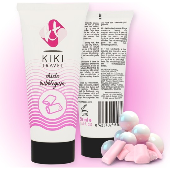 Kik&iacute; Travel BUBBLEGUM LUBRICANT 50 ML