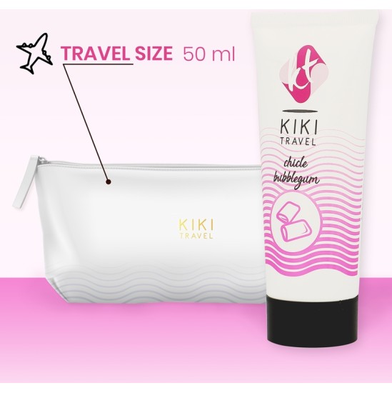 Kik&iacute; Travel BUBBLEGUM LUBRICANT 50 ML