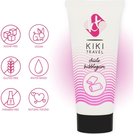 Kik&iacute; Travel BUBBLEGUM LUBRICANT 50 ML