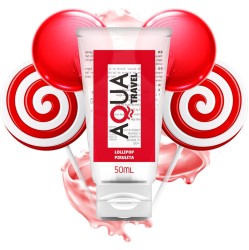 Aqua Travel LOLLIPOP FLAVOUR WATERBASED LUBRICANT - 50 ML