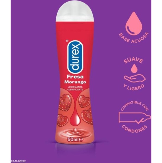 Durex Lubes DUREX - PLAY STRAWBERRY 50 ML