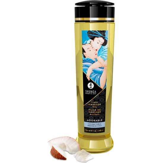 Shunga Oils SHUNGA - ADORABLE EROTIC MASSAGE OIL 240 ML