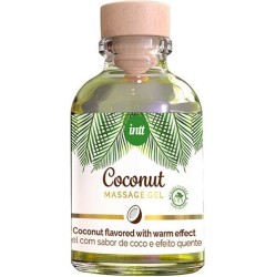 Intt Vegan Line INTT - VEGAN MASSAGE GEL WITH COCONUT FLAVOR AND HEATING EFFECT
