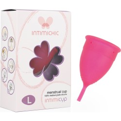 Intimichic MENSTRUAL CUP MEDICAL GRADE SILICONE - SIZE L