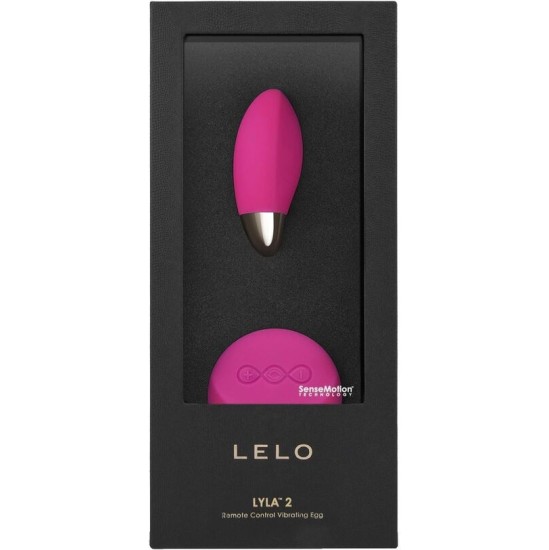 Lelo LYLA 2 INSIGNIA DESIGN EDITION FUCHSIA MASSAGER EGG