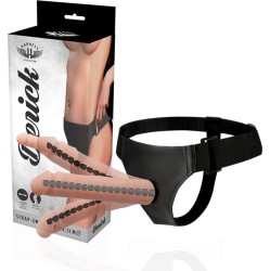 Harness Attraction DERICK ARTICULABLE FLESH 22.5 CM -O- 4.5 CM