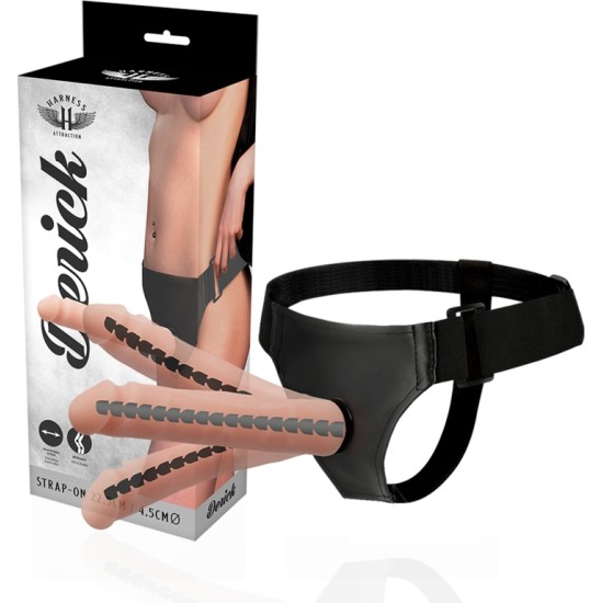 Harness Attraction DERICK ARTICULABLE FLESH 22.5 CM -O- 4.5 CM