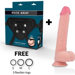 Rock Army ROCKARMY - ARN S + LIQUID SILICONE DILDO PREMIUM KINGCOBRA 24 CM -O- 4.77 CM