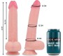 Rock Army ROCKARMY - ARN S + LIQUID SILICONE DILDO PREMIUM KINGCOBRA 24 CM -O- 4.77 CM