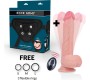 Rock Army ROCKARMY - HARNESS + LIQUID SILICONE VIBRATOR PREMIUM APACHE REMOTE CONTROL 20.5 CM -O- 4.62 CM