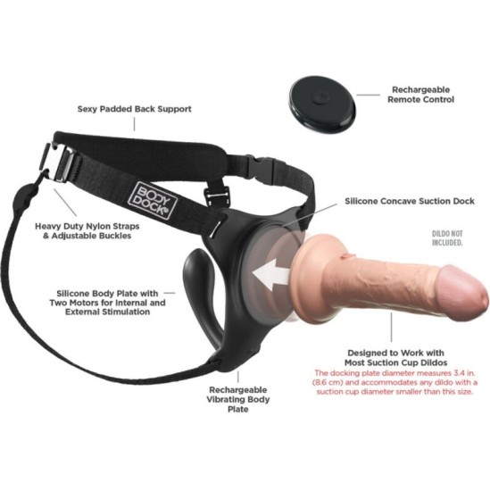 Pipedreams BODY DOCK G-SPOT PRO HARNESS