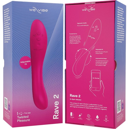 We-Vibe RAVE 2 G-SPOT VIBRATOR PINK