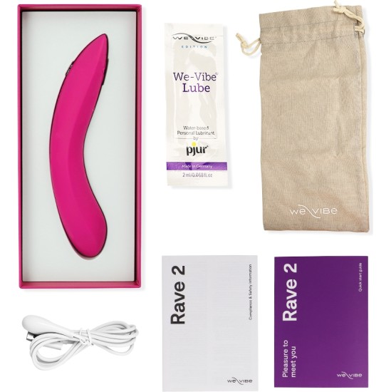 We-Vibe RAVE 2 G-SPOT VIBRATOR PINK