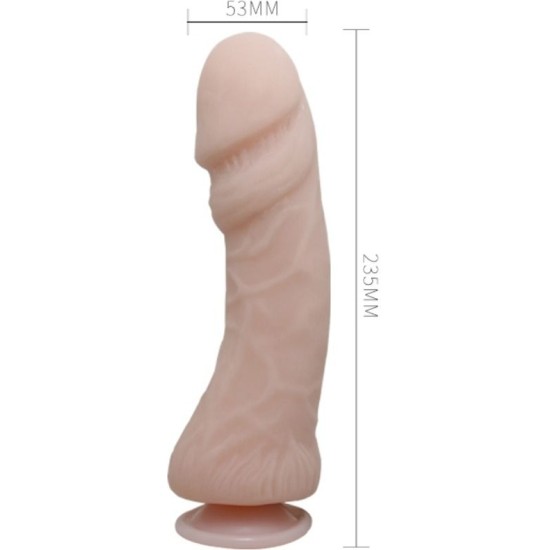 Baile THE BIG PENIS DILDO WITH NATURAL VIBRATION 23.5 CM