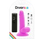 Diversia FLEXIBLE VIBRATING DILDO PURPLE 17 CM -O- 3.3 CM