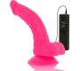 Diversia FLEXIBLE VIBRATING DILDO PINK 21.5 CM -O- 4.5 CM