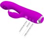 Pretty Love C-Type PRETTY LOVE - RACHEL RECHARGEABLE VIBRATOR WITH PURPLE SUCTION CUP