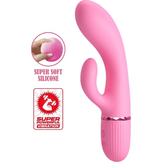 Pretty Love Flirtation PRETTY LOVE - MARSKI RABBIT VIBRATOR & G-SPOT PINK