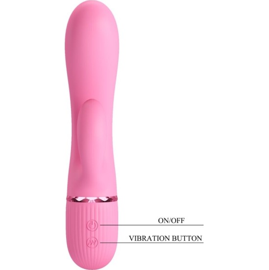 Pretty Love Flirtation PRETTY LOVE - MARSKI RABBIT VIBRATOR & G-SPOT PINK