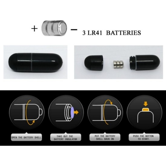 Baile For Him BAILE - SWEET RING VIBRATING RING WITH TEXTURED RABBIT