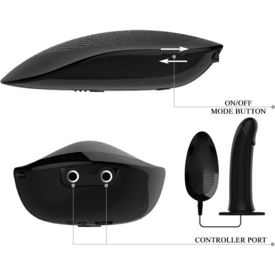 Pretty Love MARVIN STRAP ON WITH VIBRATION AND HOLLOW DILDO