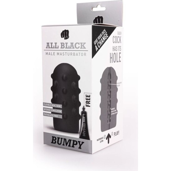 All Black MASTURBATOR BUMPY