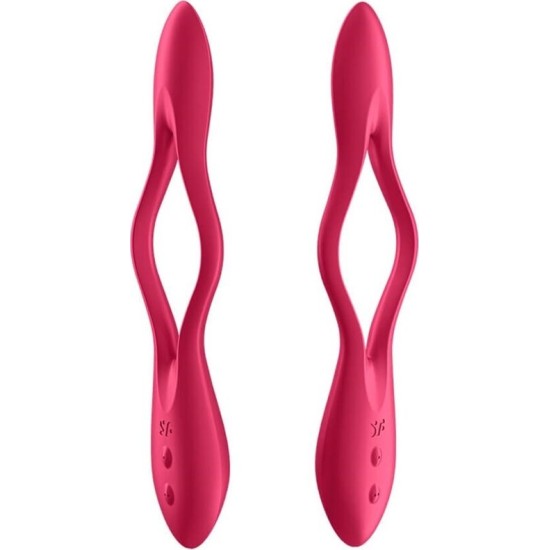 Satisfyer Vibrator SATISFYER - ELASTIC JOY MULTI VIBRATOR RED