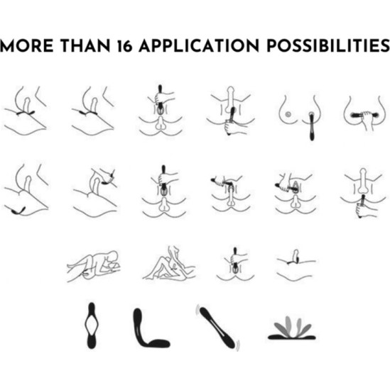 Satisfyer Vibrator SATISFYER - ELASTIC JOY MULTI VIBRATOR RED