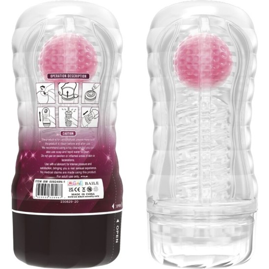 Pretty Love Male PRETTY LOVE - PINK MASTURBATOR COVER