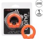 Calexotics ALPHA DUAL BALL RING ORANGE