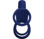 Pretty Love Male PRETTY LOVE - ELISH VIBRATING RING WITH EXTENSION BLUE