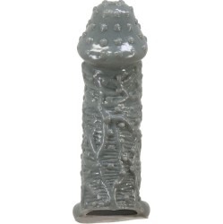 Pretty Love REALISTIC PENIS ENLARGER AND DELAY SLEEVE MODEL 2 GREY