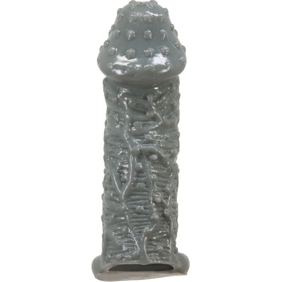 Pretty Love REALISTIC PENIS ENLARGER AND DELAY SLEEVE MODEL 2 GREY