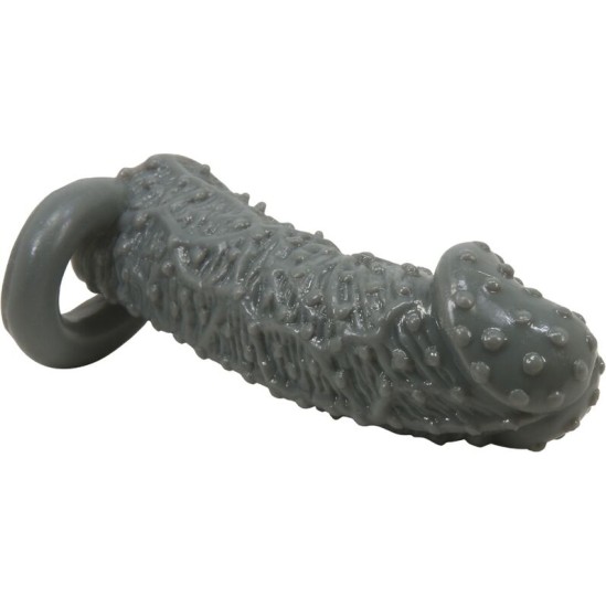 Pretty Love REALISTIC PENIS ENLARGER AND DELAY SLEEVE MODEL 2 GREY