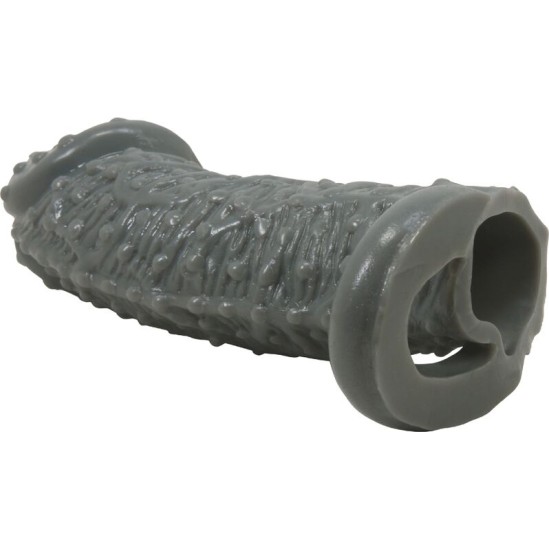 Pretty Love REALISTIC PENIS ENLARGER AND DELAY SLEEVE MODEL 2 GREY