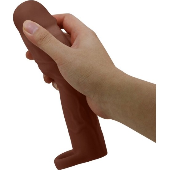 Pretty Love GERD PENIS SLEEVE WITH 7.6 CM EXTENSION MULATTO