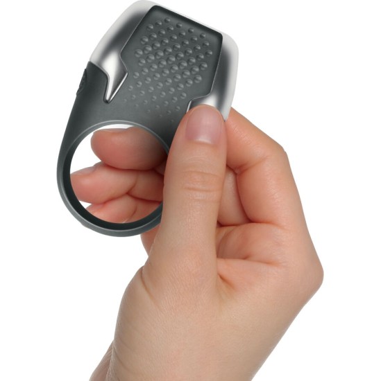 Climaximum TYRO VIBRATING COCK RING WITH LED LIGHTS