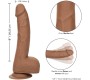 Calexotics SILICONE STUDS 20.32 CM BROWN
