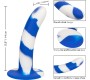 Calexotics ADMIRAL SWIRL DILDO FLEXIBLE