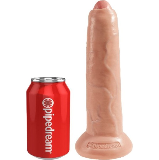 King Cock REALISTIC DILDO UNCUT FLESH 23 CM