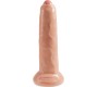 King Cock REALISTIC DILDO UNCUT FLESH 23 CM